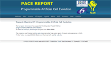 Tablet Screenshot of istpace.org